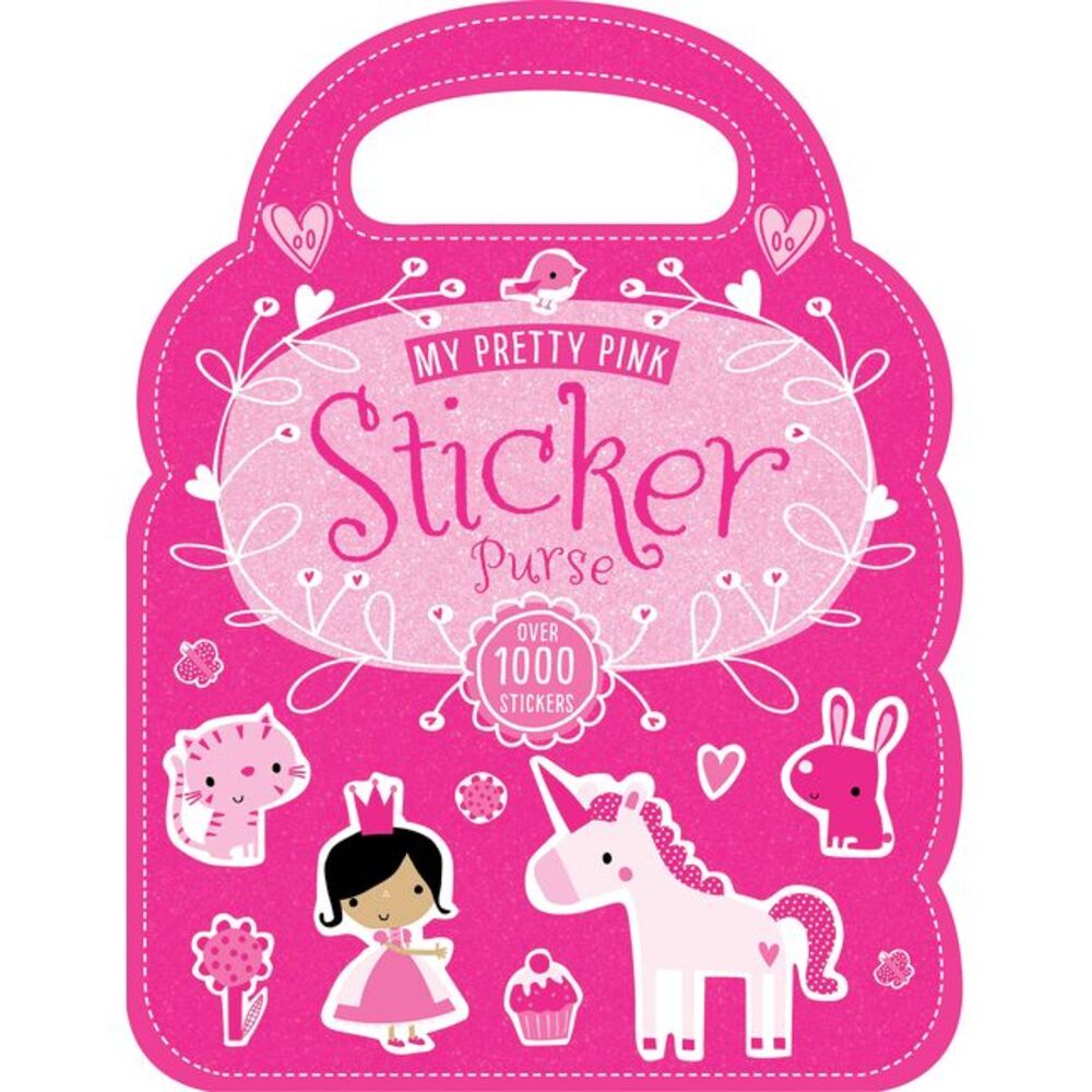 My Pretty Pink Sticker Purse -- Make Believe Ideas